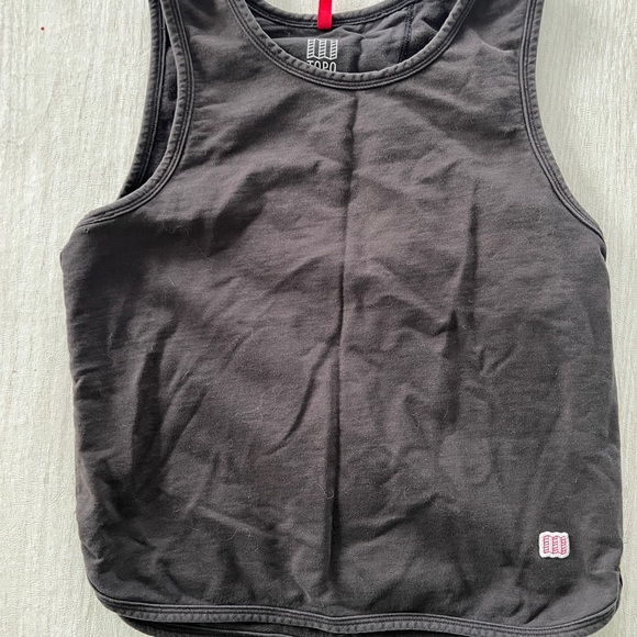 Topo Designs Tops - Topo Designs Black Tank Top